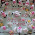 Farmyard Cows birthday cake