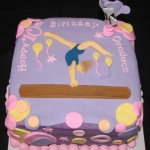 Gymnastics cake