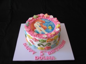 Ariel cake