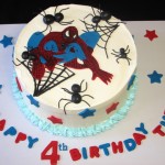 Spiderman cake