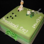 Lawn Bowls cake