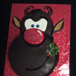 "Ruldoph" christmas cake